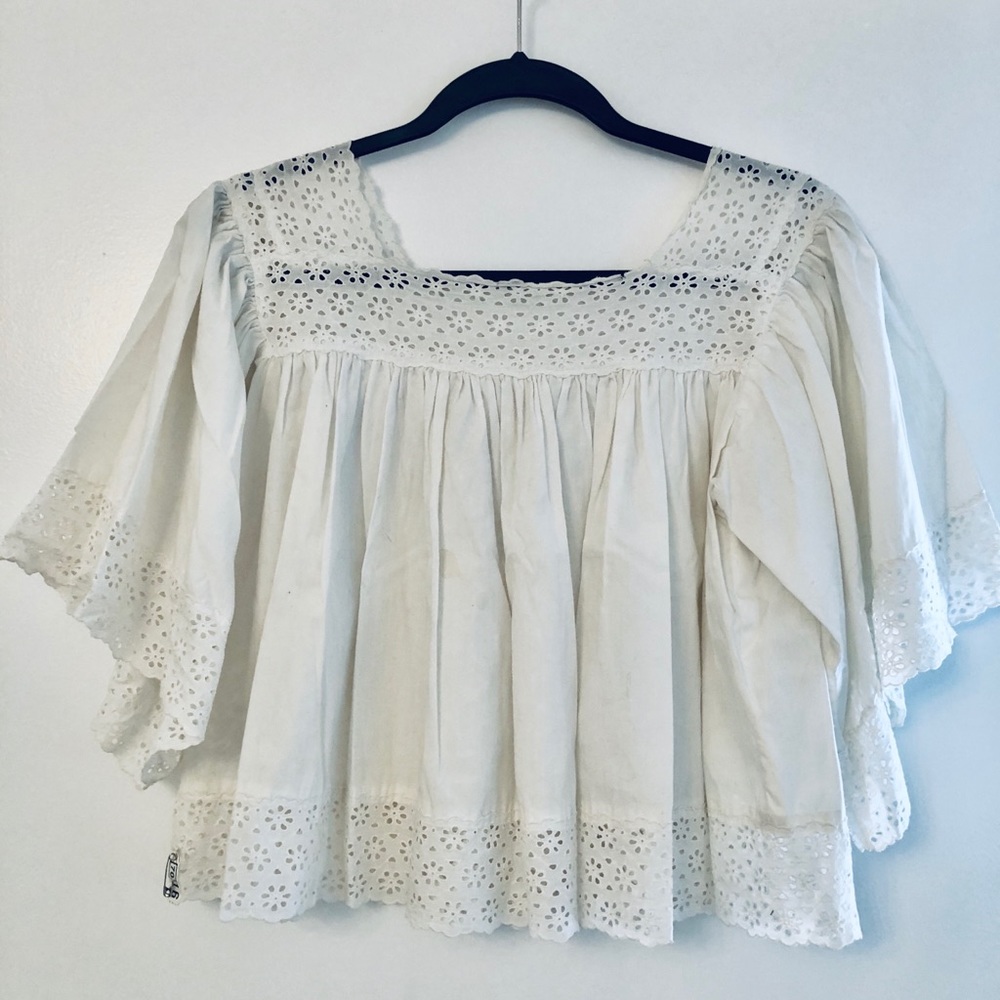 Vintage Peasant Blouse
